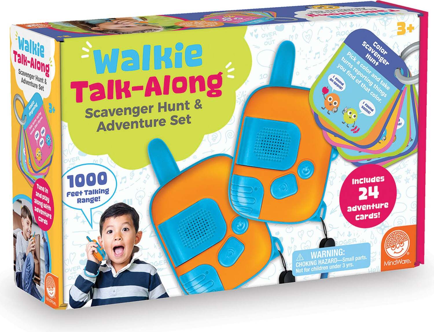 Walkie Talk-Along Scavenger Hunt & Adventure Set