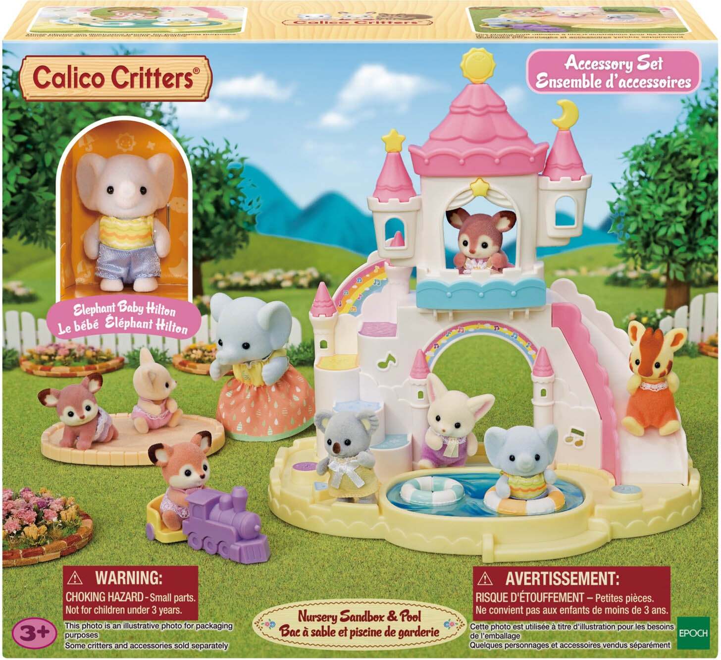 Calico Critters Nursery Sandbox & Pool