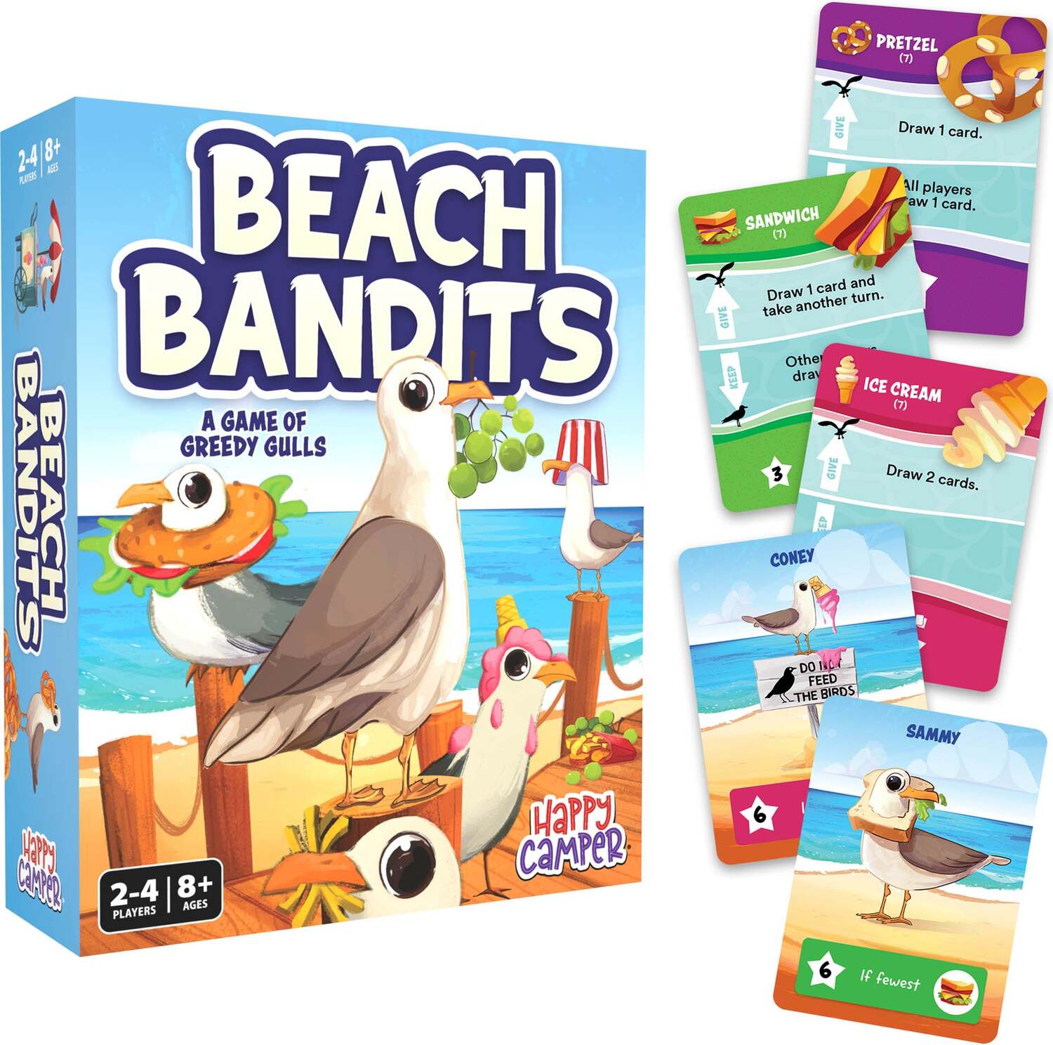 Beach Bandits Card Game