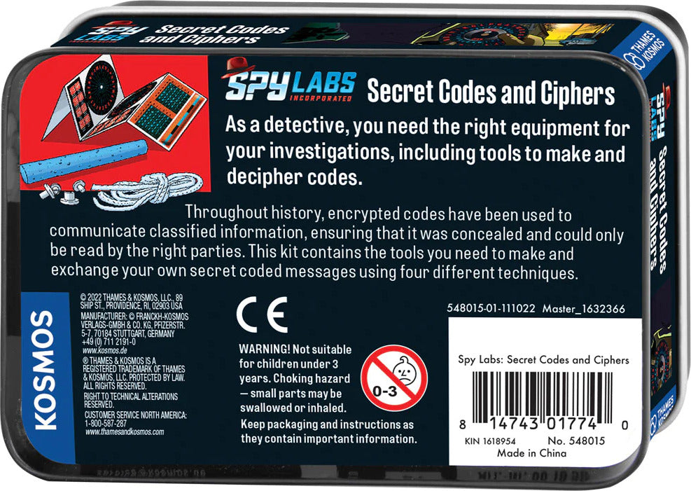 Fantasy Secret Coder Spy Labs: Secret Codes and Ciphers — Fantasy Island Toys