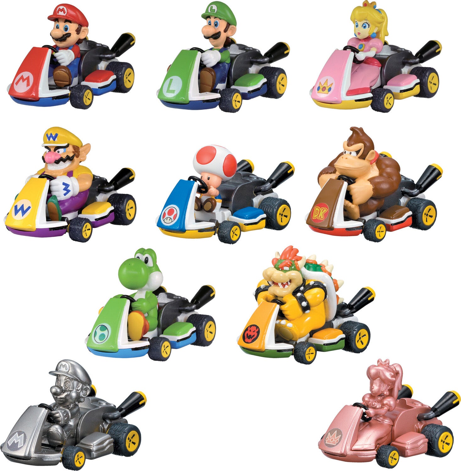 Mario Kart Pullbacks Racers