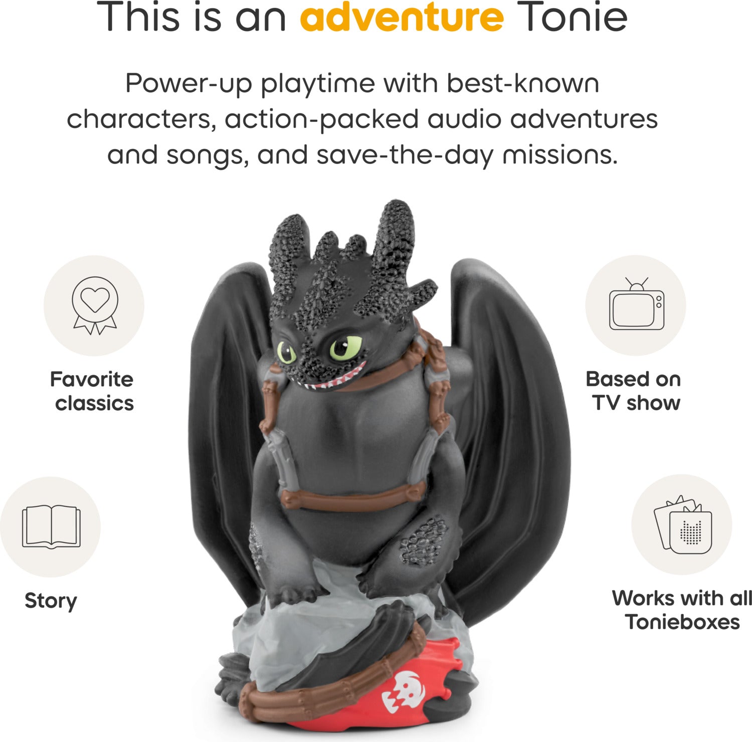 How to Train Your Dragon: Toothless Tonie
