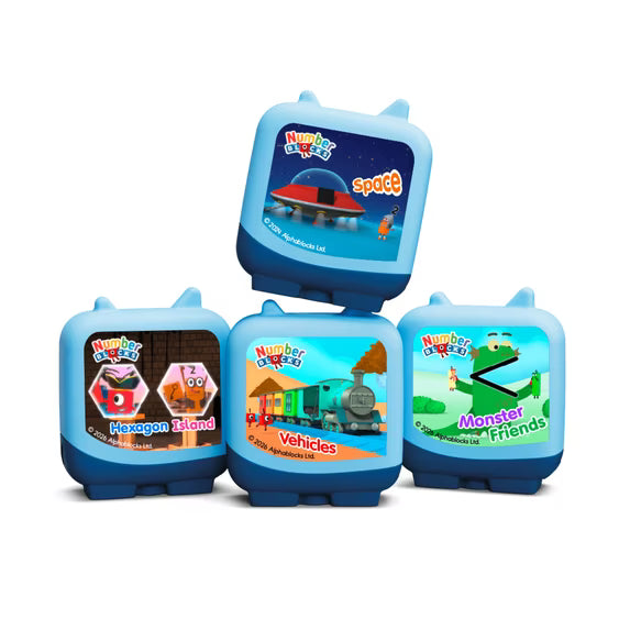 Tonies Numberblocks Pocket - 4 Pack