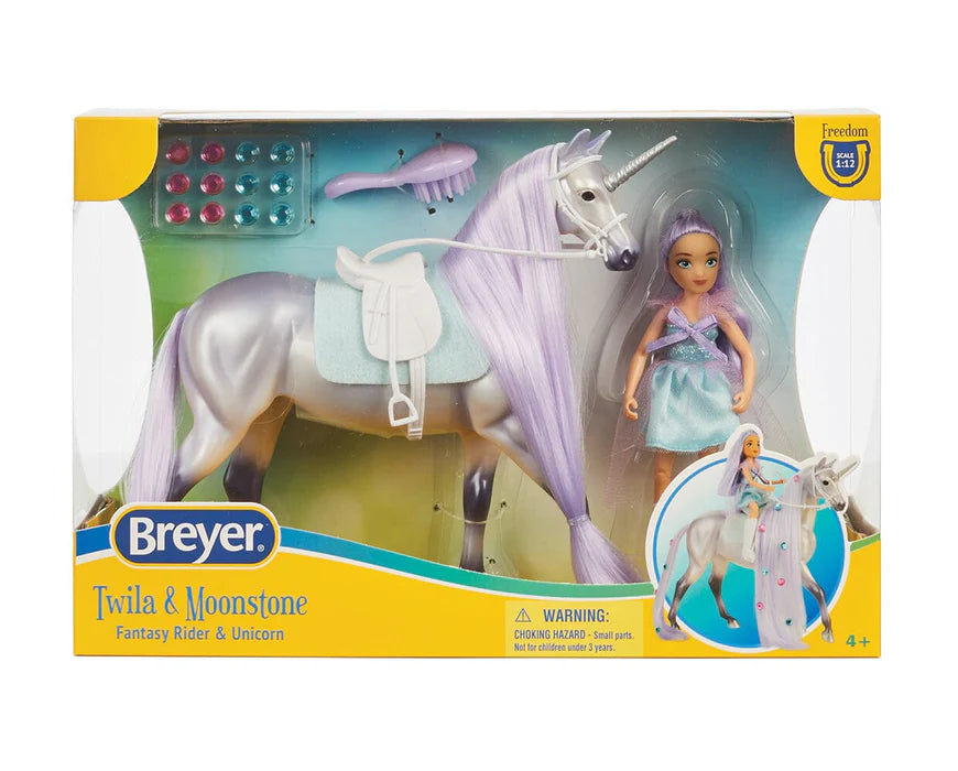Twila & Moonstone - Magical Unicorn and Rider