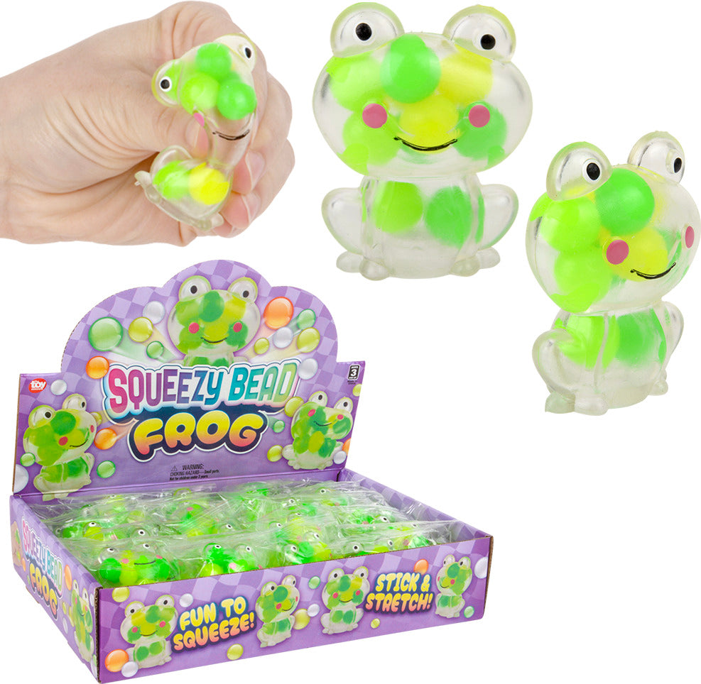 2" Squeezy Bead Frog