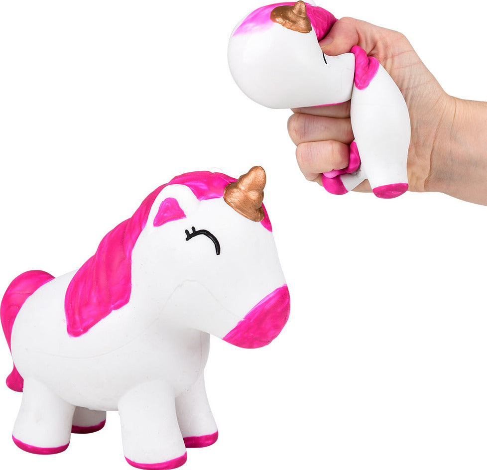 Squish And Stretch Unicorn 4"