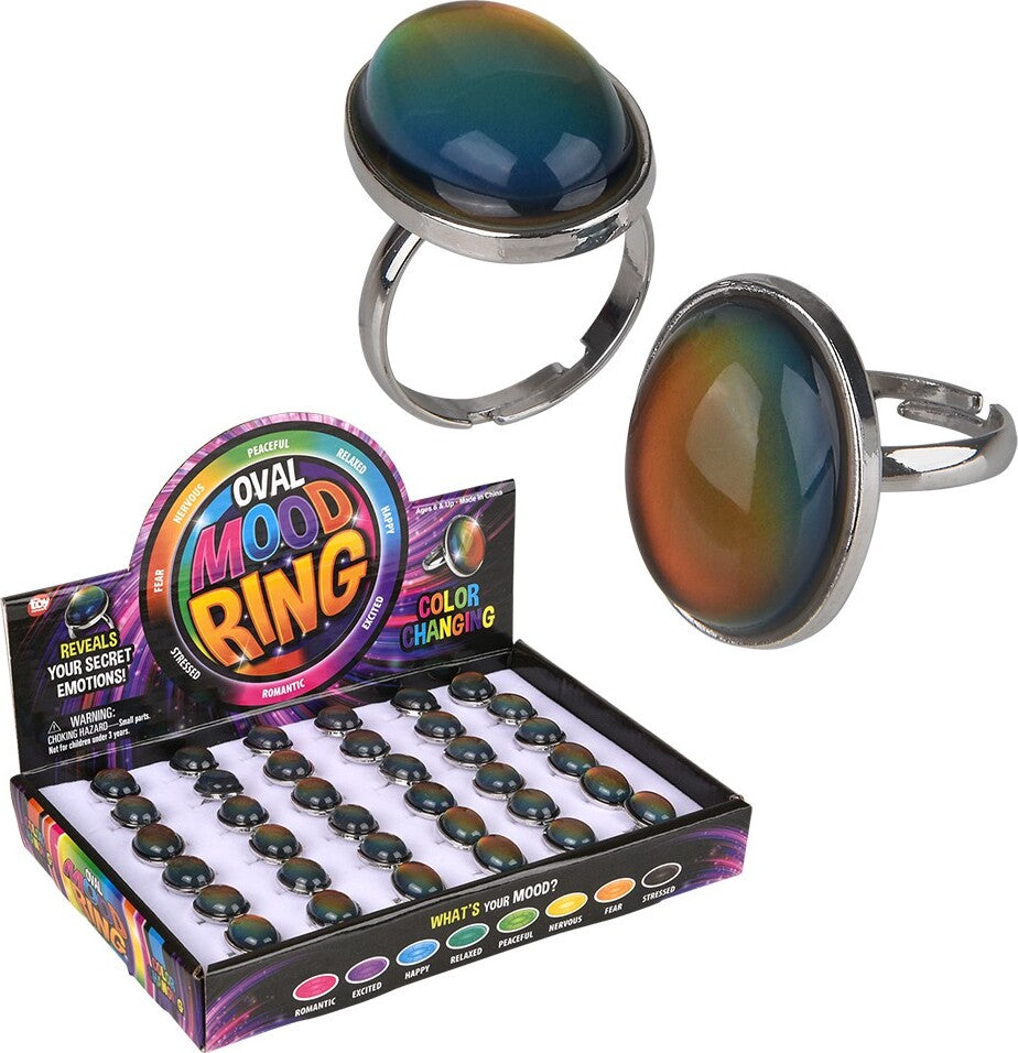 Oval Mood Ring