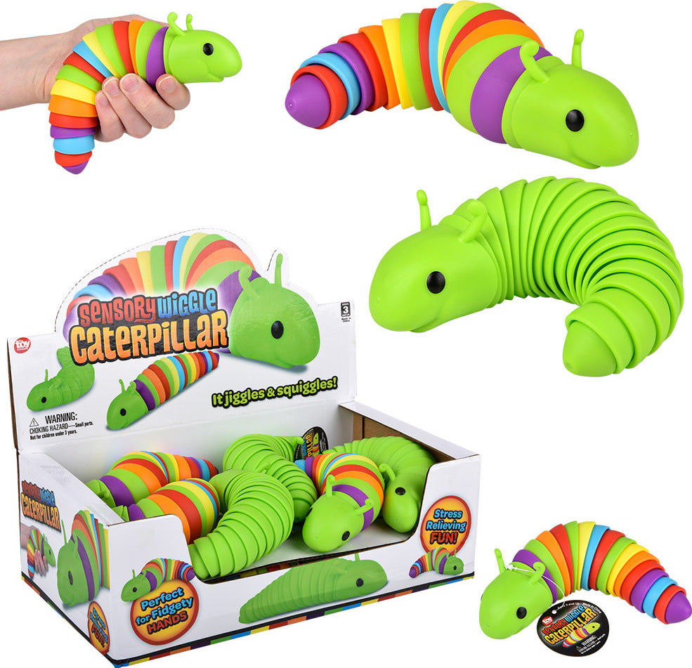 7.5" Wiggle Sensory Caterpillar