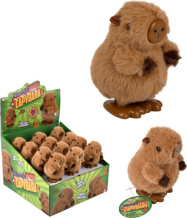 3.33" Wind-up Fuzzy Capybara 24ct