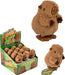 3.33" Wind-up Fuzzy Capybara 24ct