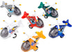4" Die-cast Pull Back Air Whale Helicopter