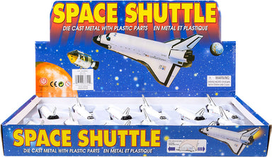 5" Die-cast Pull Back Space Shuttle
