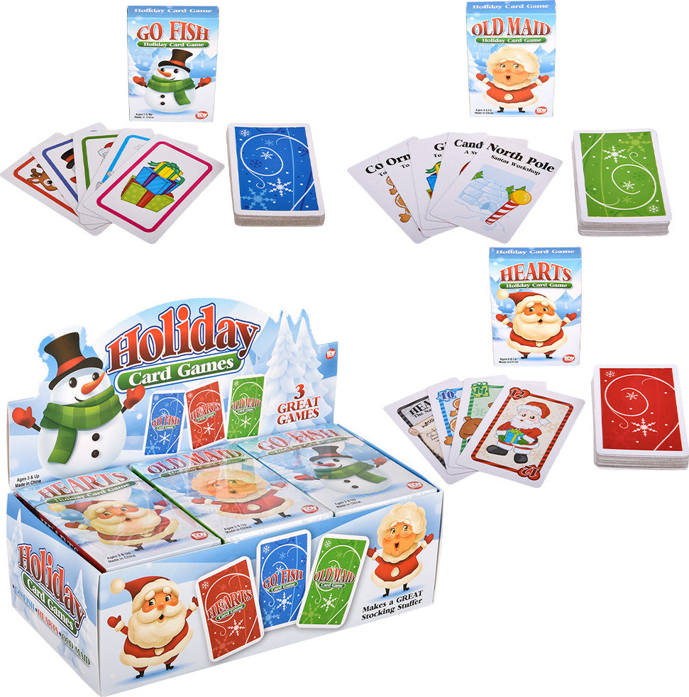 Christmas Card Games