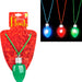 28" Light-up Christmas Bulb Necklace