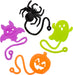 Halloween Stickies 8.5" (sold individually)