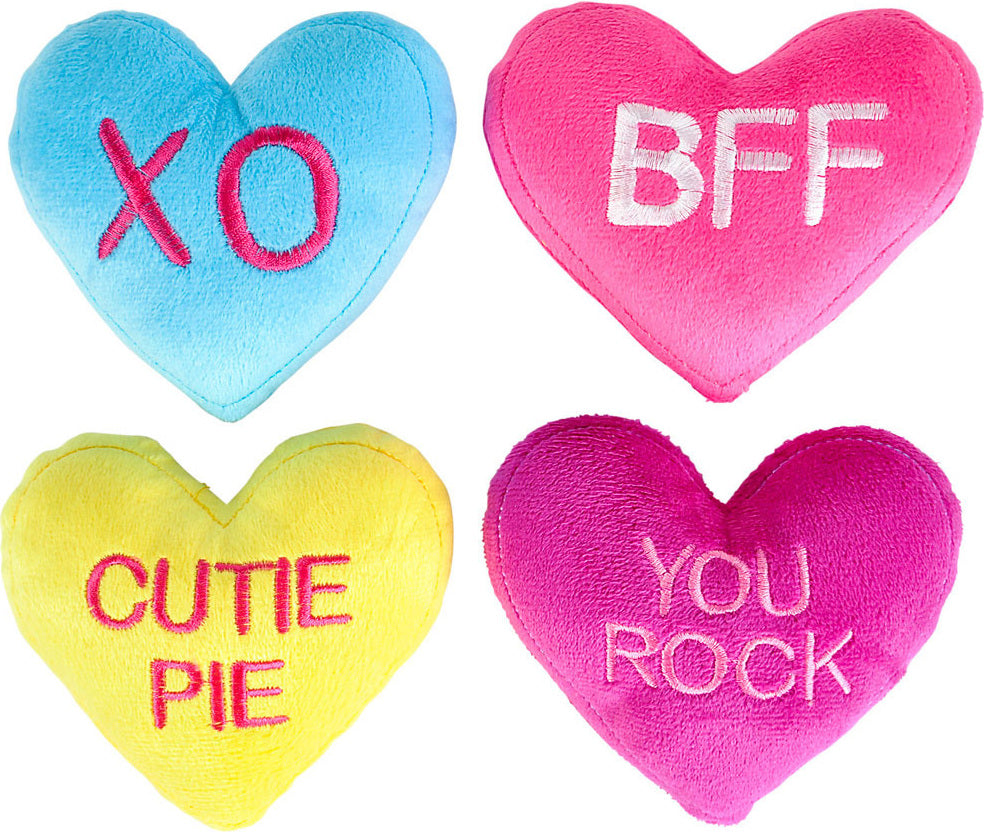 5" Conversation Heart Plush