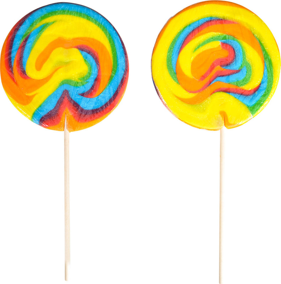 5" Jumbo Swirl Lollipop