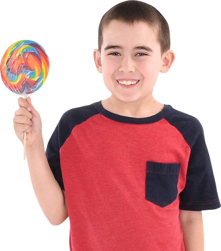 5" Jumbo Swirl Lollipop