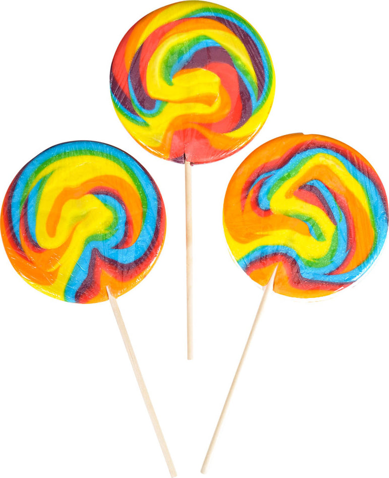 5" Jumbo Swirl Lollipop