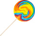 5" Jumbo Swirl Lollipop
