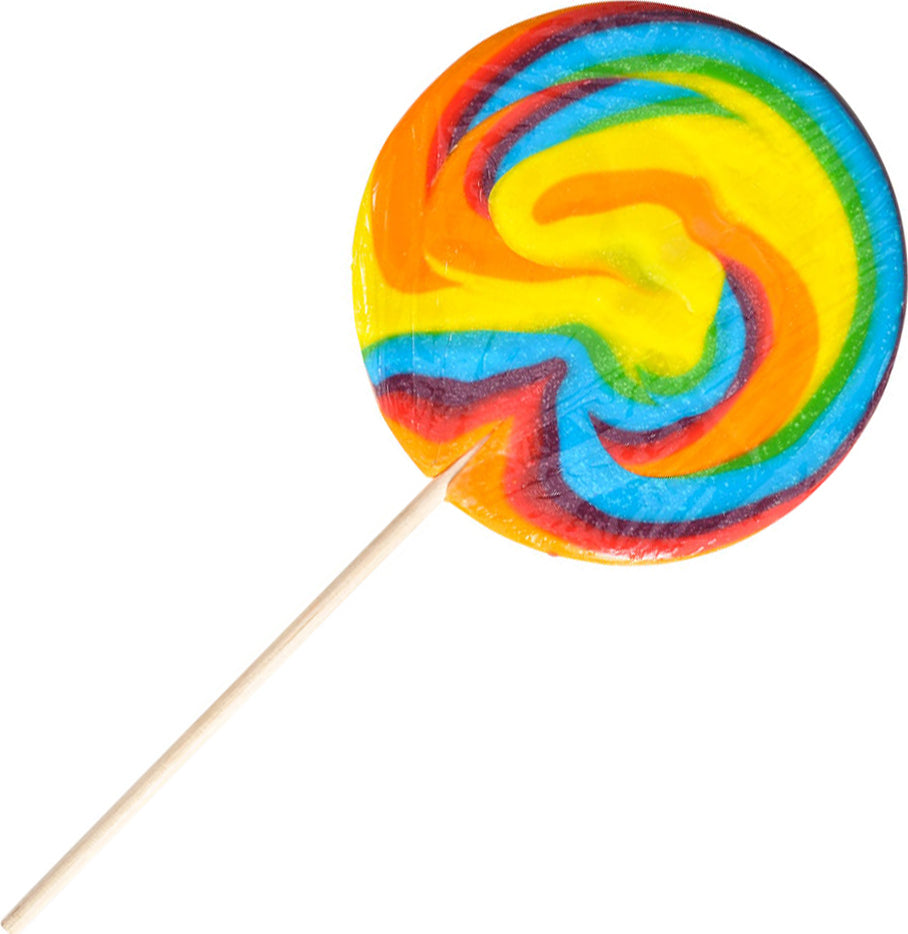 5" Jumbo Swirl Lollipop