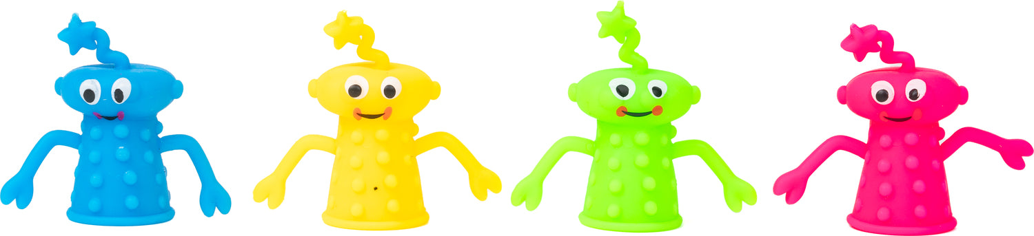 finger monsters Toysmith Monster Finger Puppets Green