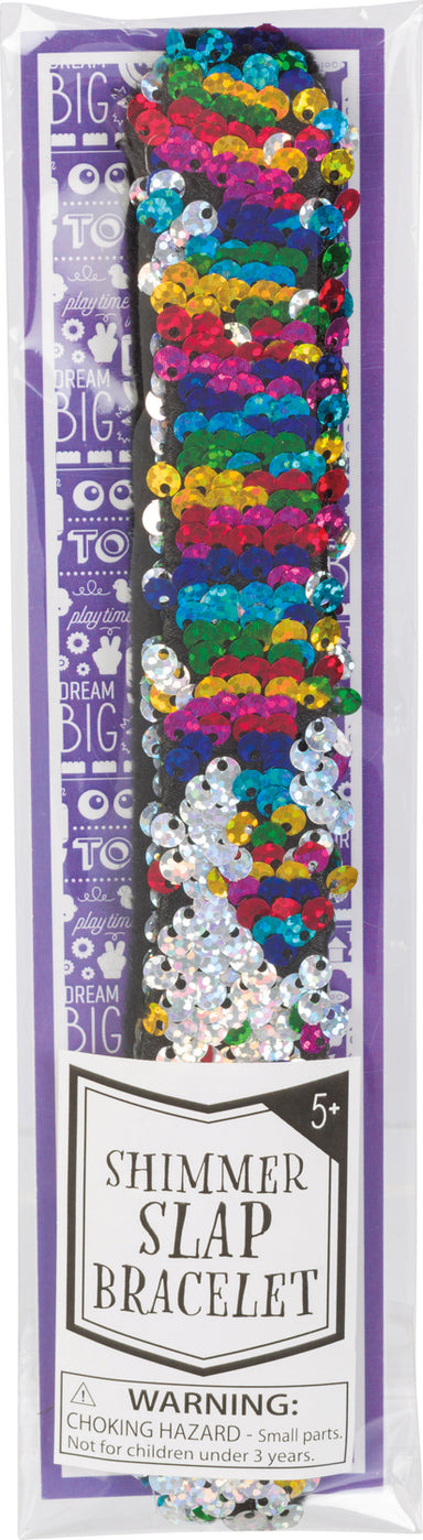 Shimmer Slap Bracelet  (Assorted Colors)
