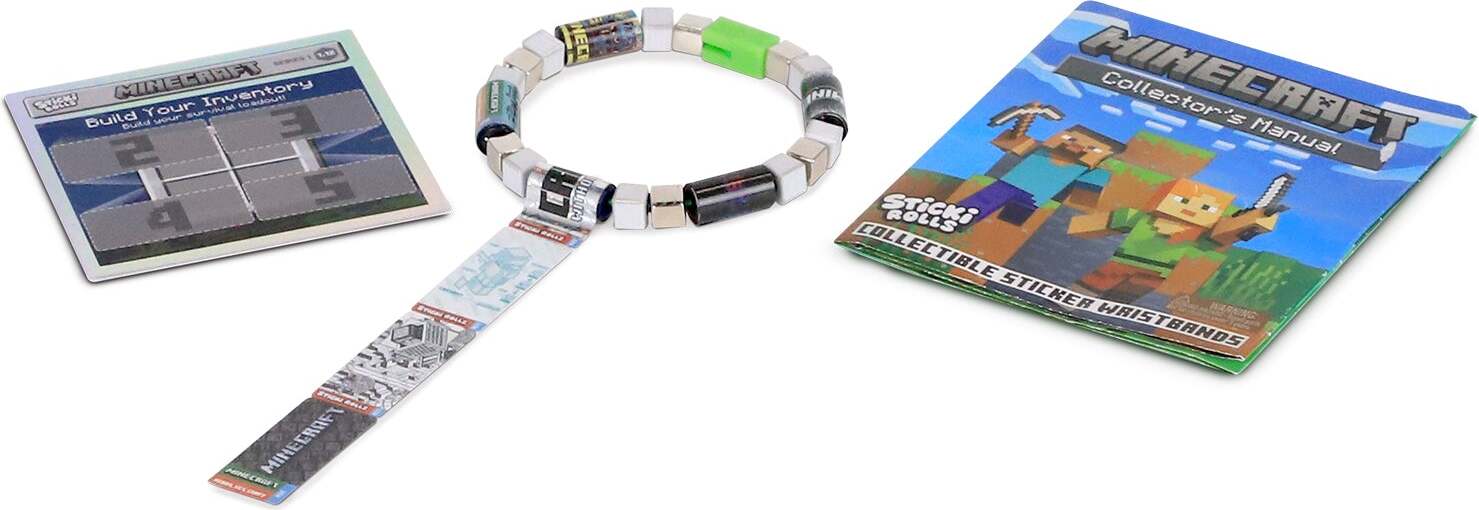 Sticki Rolls Minecraft Capsule 24pc 