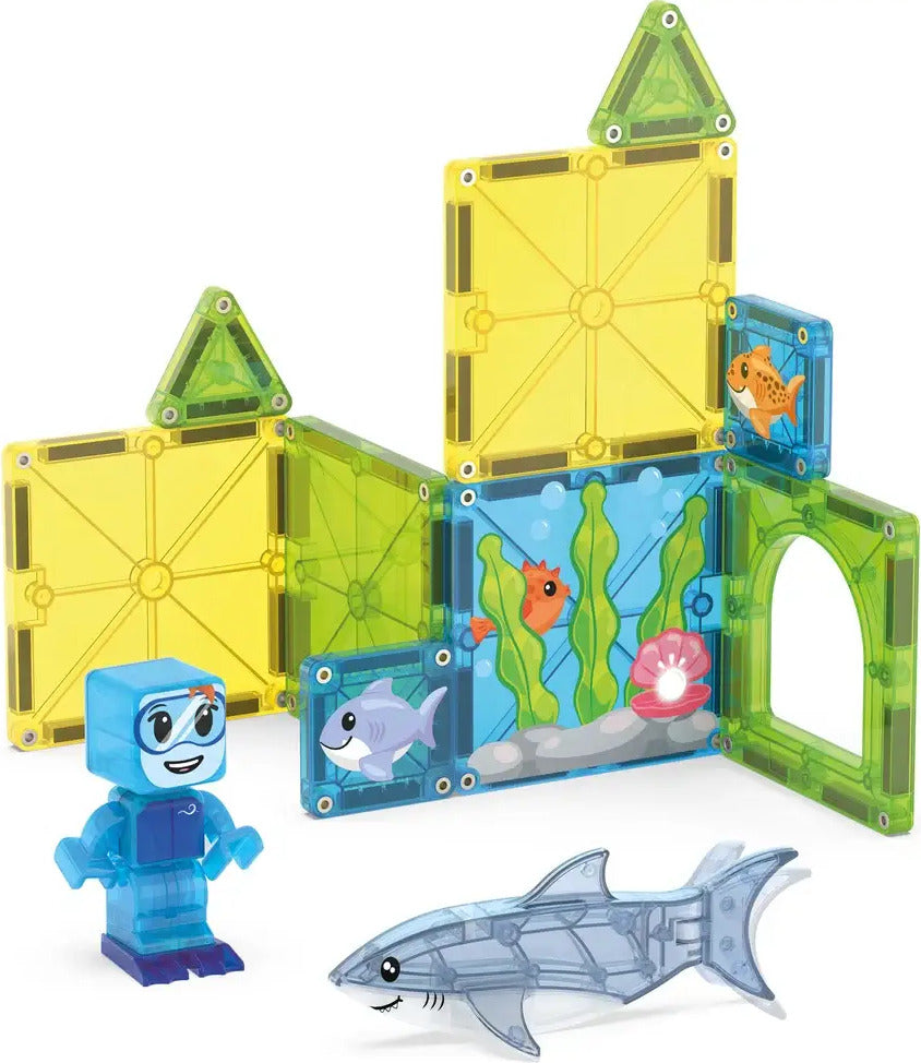 Magna-Tiles Shark Dive 13-Piece Set
