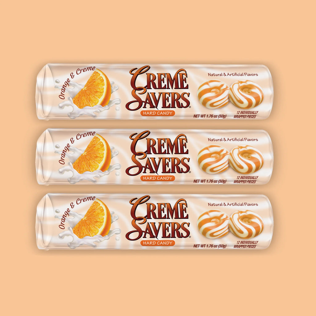 Creme Savers Rolls Orange & Creme — Fantasy Island Toys