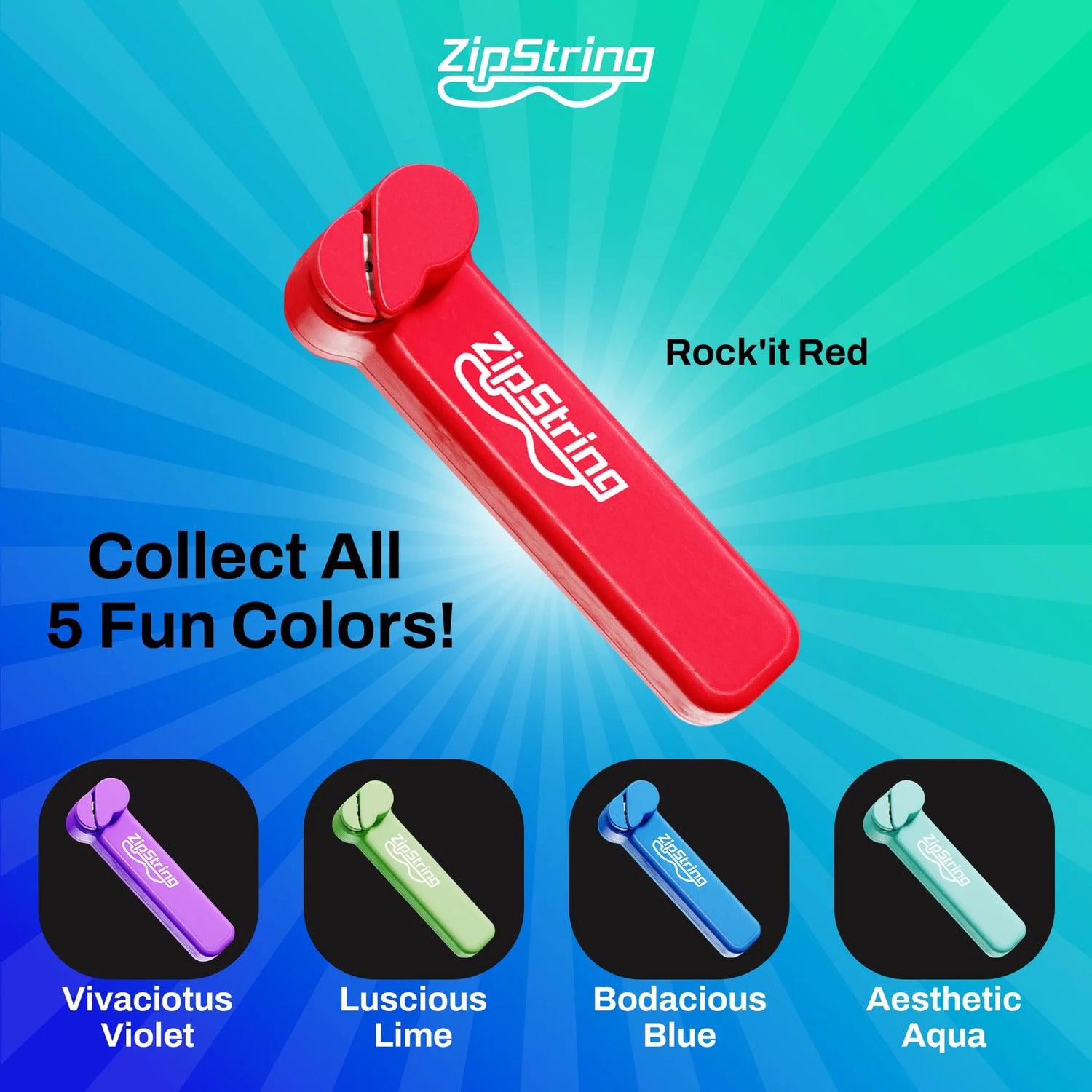 ZipString - The Original (Rock'it Red)