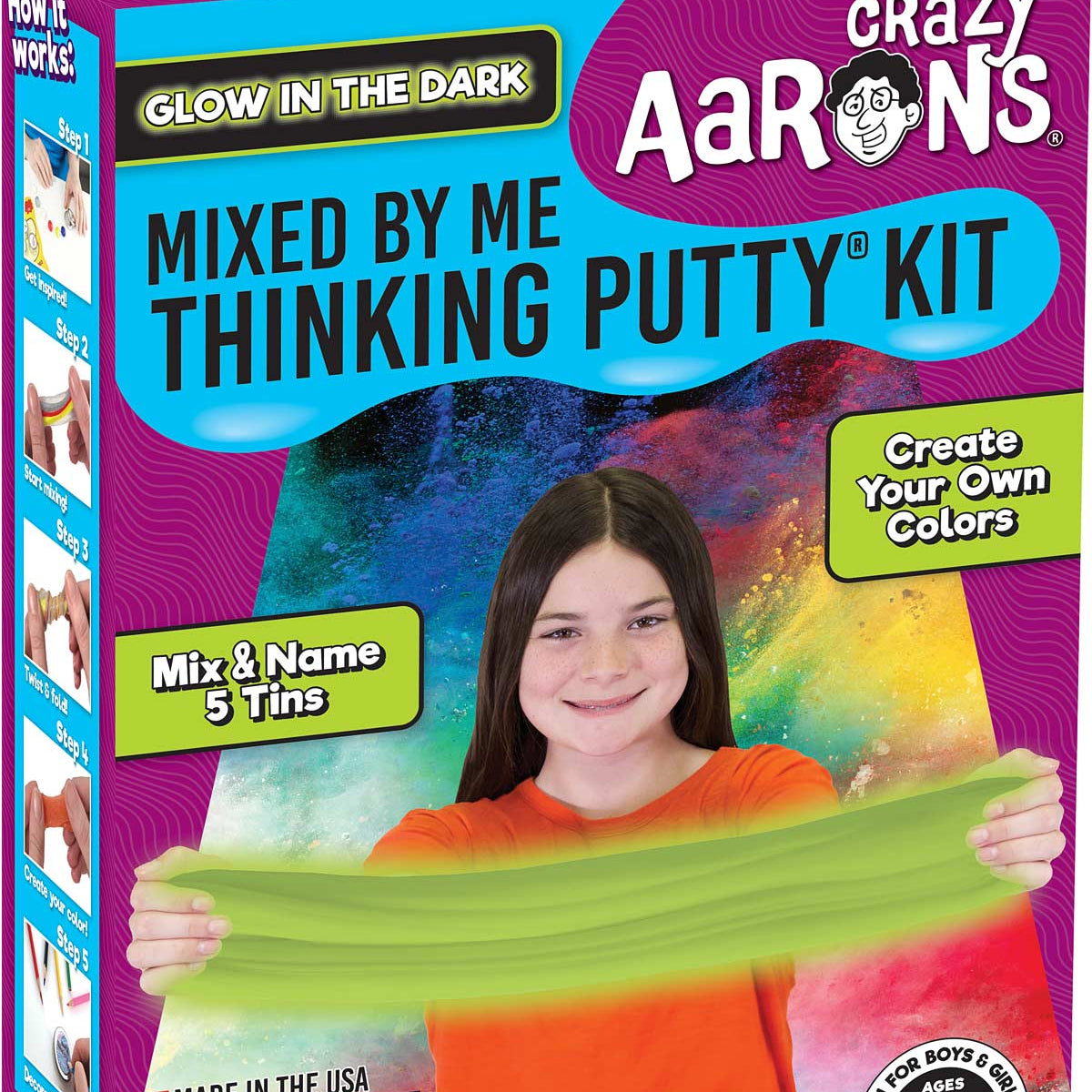 Mixed By Me - Glow Thinking Putty Kit