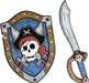 Captain Skull Pirate EVA Shield