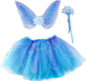 Fancy Flutter Skirt Sets with Wings & Wands