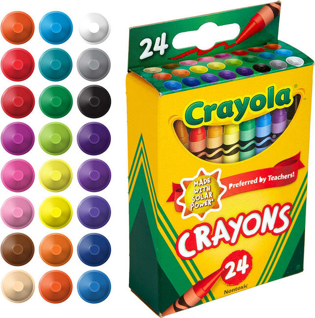 24 Ct Crayons 
