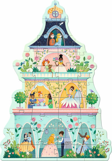 The Princess Tower 36pc Giant Floor Jigsaw Puzzle