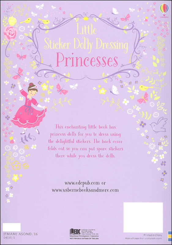 sticker dolly dressing princesses Princesses