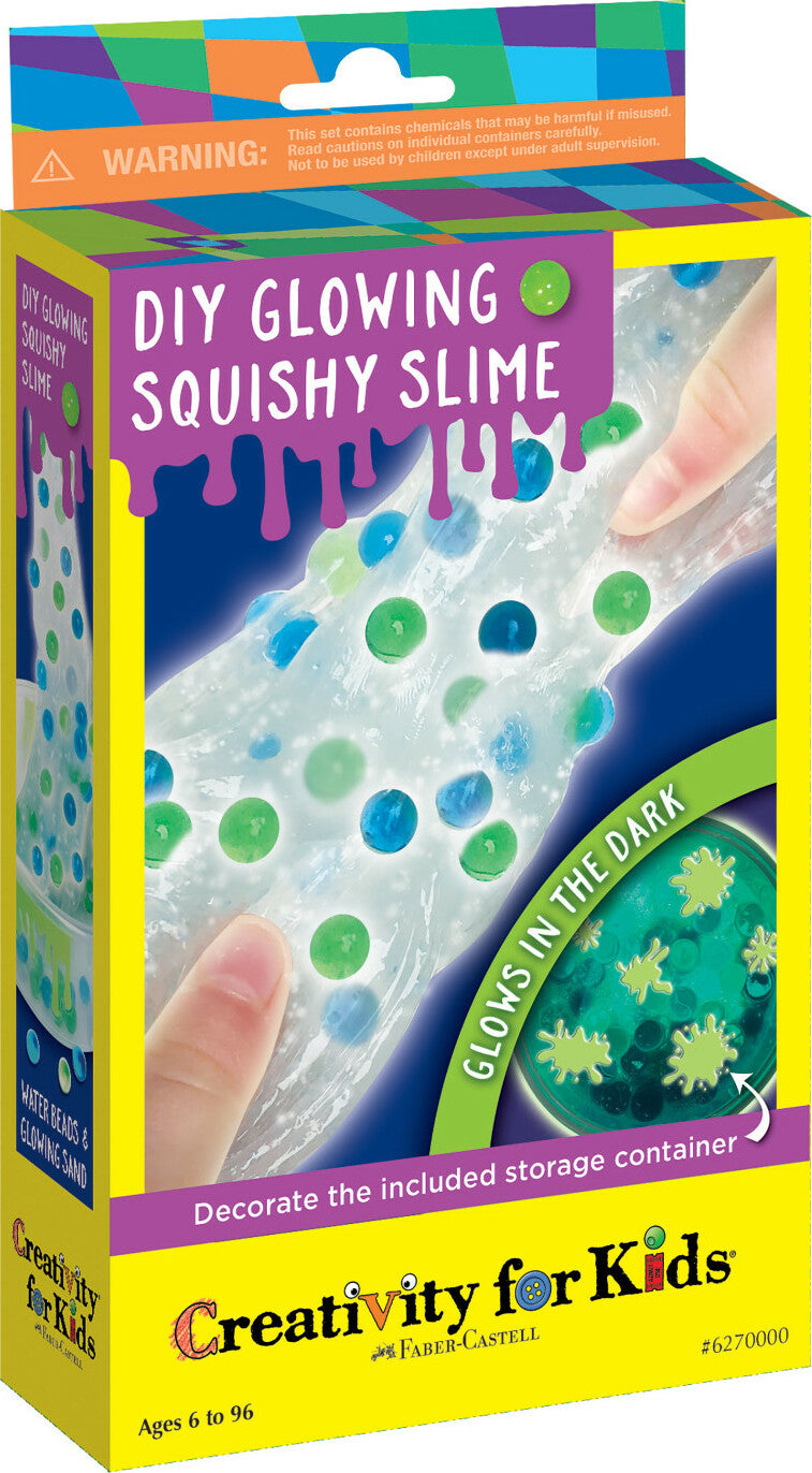DIY Glowing Squishy Slime