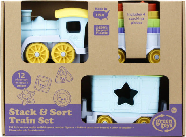 Green Toys Stack & Sort Train