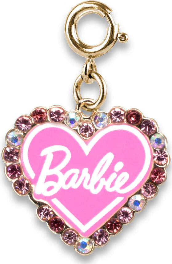 Gold Barbie Heart Charm