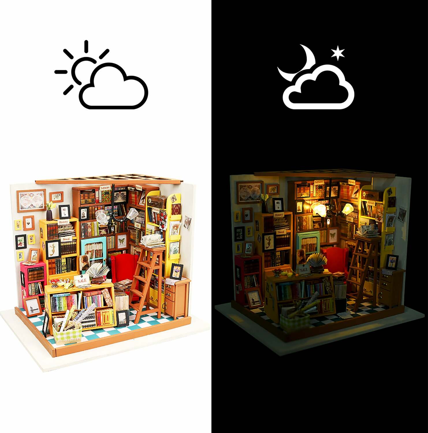 DIY Dollhouse Miniature - Sam's Study