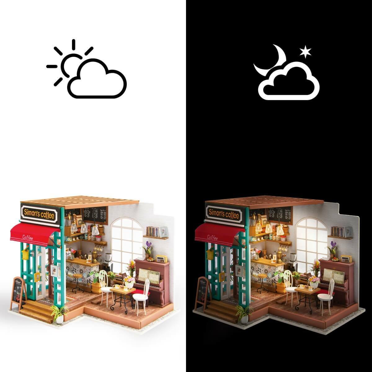 DIY Dollhouse Miniature - Simon's Coffee