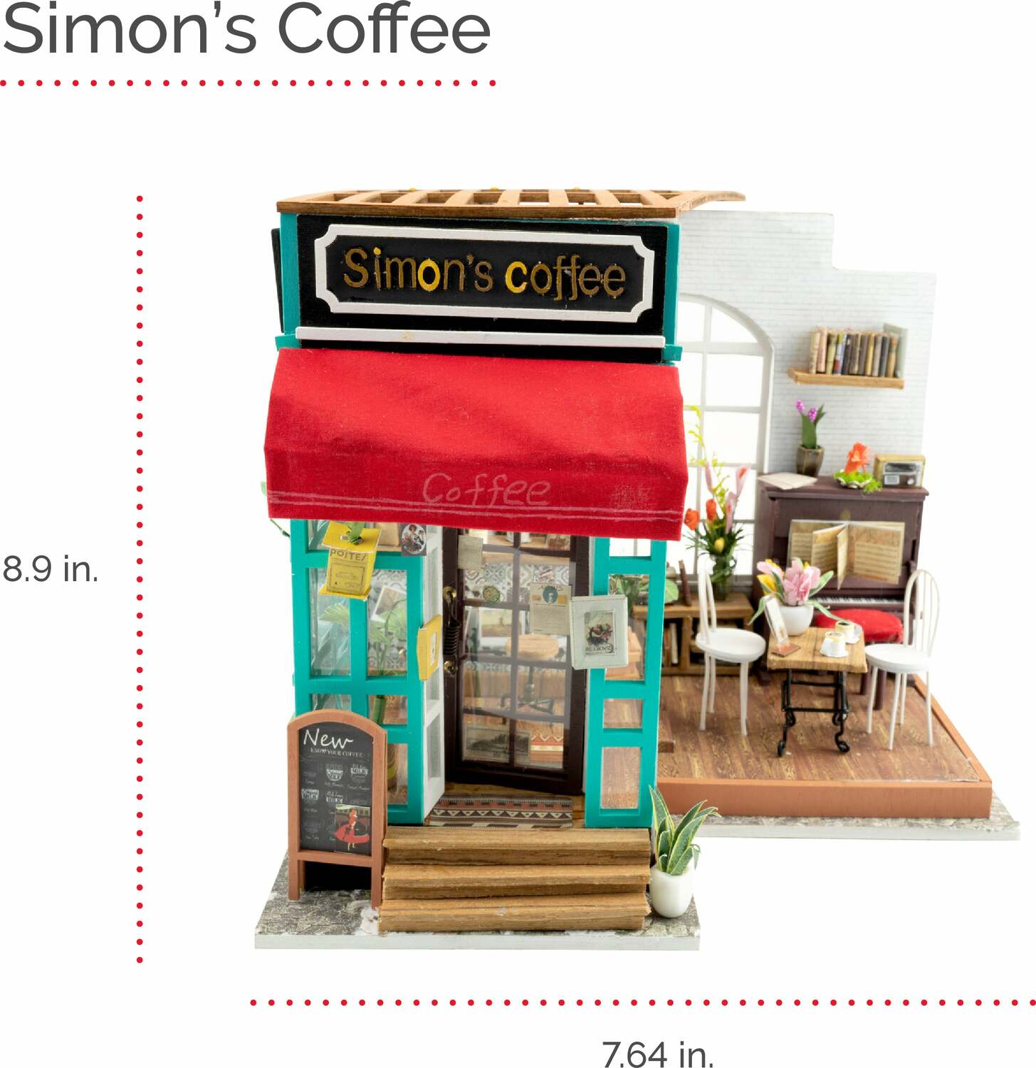 DIY Dollhouse Miniature - Simon's Coffee