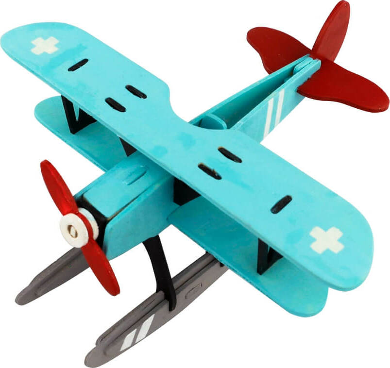 3D Wooden Puzzle Paint Kit - Hydroplane