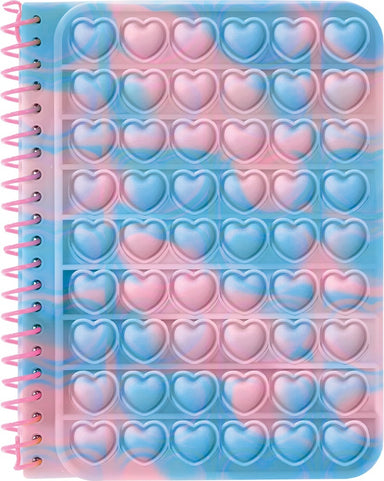 Snow Cone Hearts Popper Journal