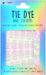 Tie Dye Nail Stickers and Nail File Set