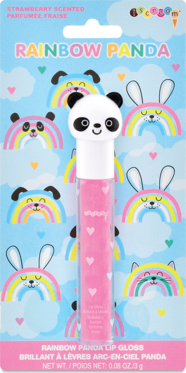 Rainbow Panda Lip Gloss