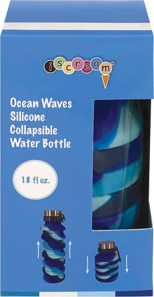 Ocean Silicone Collapsible Water Bottle