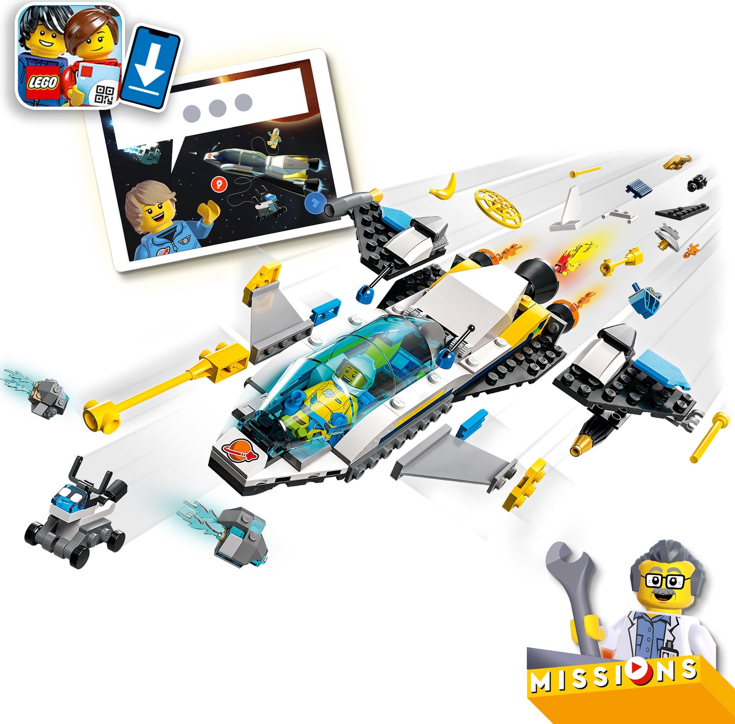 LEGO® City Mars Spacecraft Missions Set