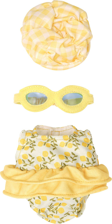 Wee Baby Stella Fun in the Sun 3 Piece Baby Doll Swimming Outfit for 12" Dolls
